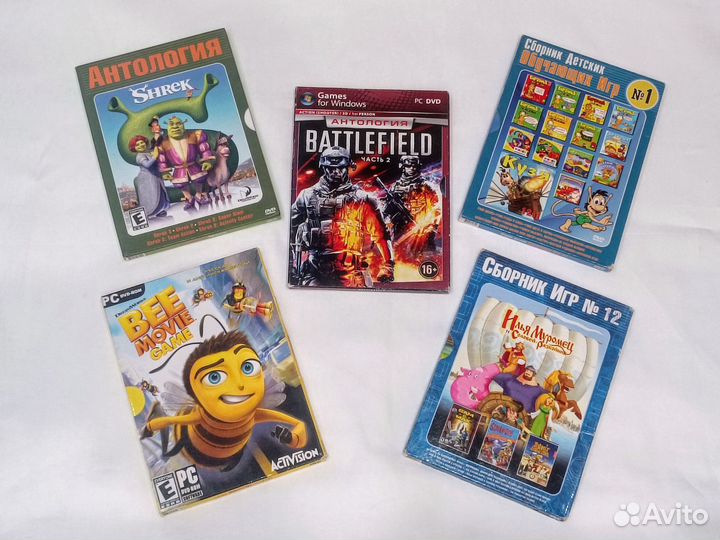 DVD с детскими играми