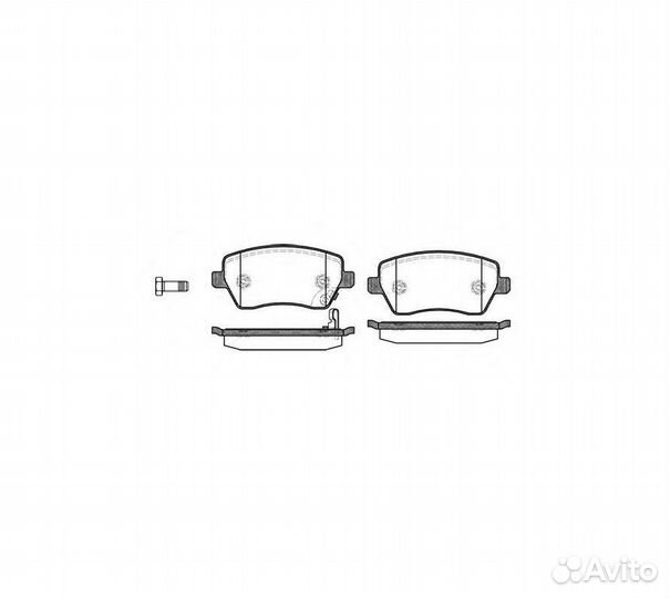 Колодки передние suzuki swift