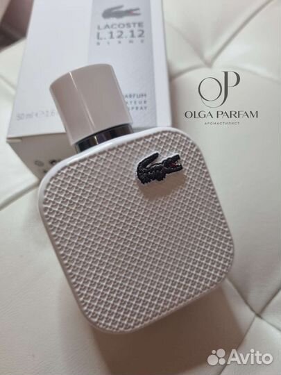 Lacoste L.12.12 Blanc 50ml оригинал