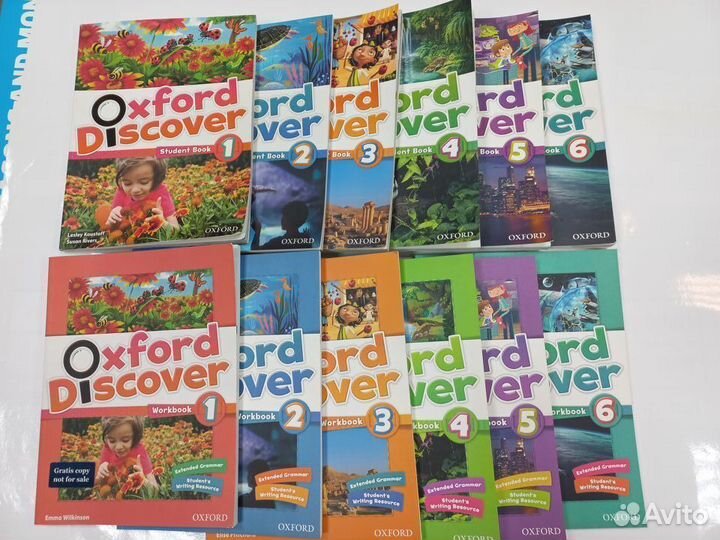 Oxford Discover SB+WB Учебник англ яз для детей