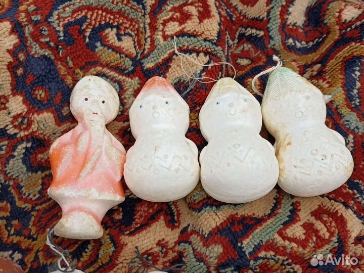 Ёлочные игрушки СССР
