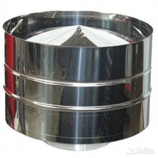 Дефлектор моно дм-р 430, 0,5, d 130 (черный)