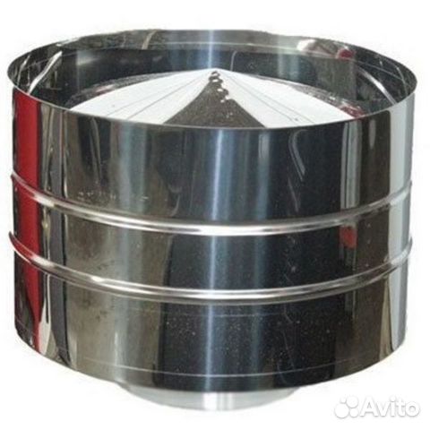 Дефлектор моно дм-р 430, 0,5, d 130 (черный)