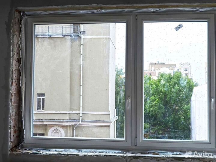 Окно пластиковое остекление загородных домов