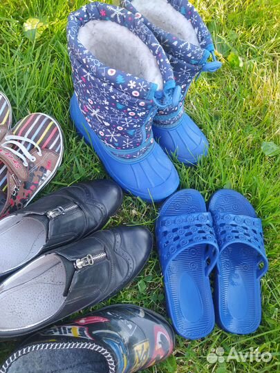 Разная детская обувь 32-35, 8 фото