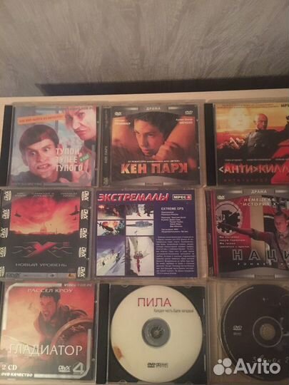 Dvd двд диски фильмы музыка