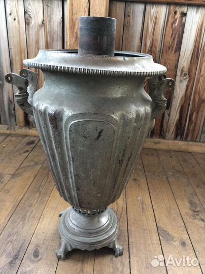 Самовар угольный старинный