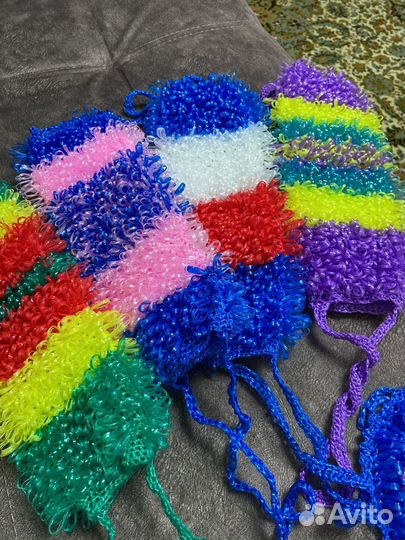 Мочалка ручной работы