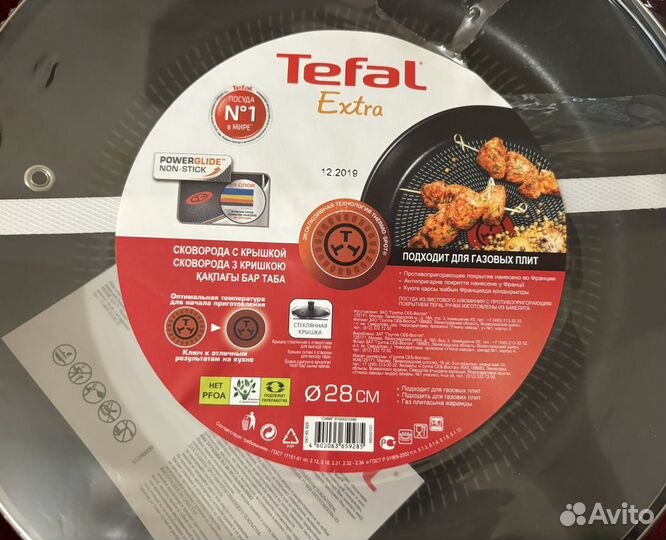 Сковорода tefal новая