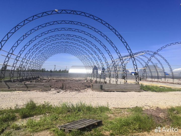 Каркас ангара/Ангар арочный/Арки ангара