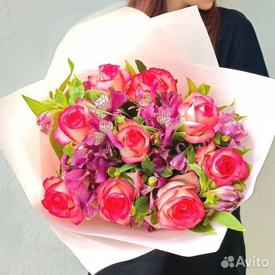 Доставка цветов Кустовые розы