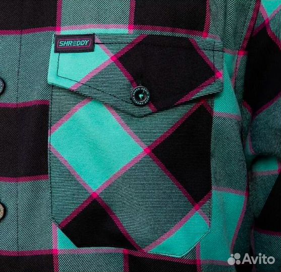 Рубашка dixxon The Shreddy 2.0 - Flannel Shirt - C