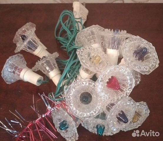 Елочные электрогирлянды из СССР