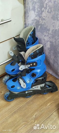 Коньки детские раздвижные 30 33
