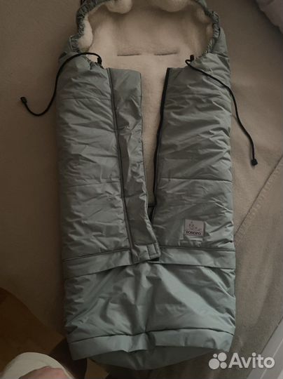 Конверт в коляску с перчатками в комплекте