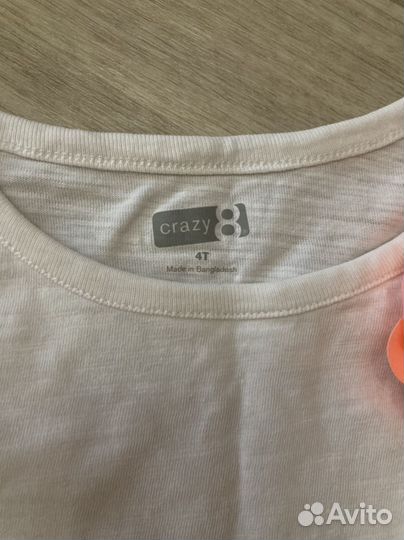 Лонгслив для девочки 104 110