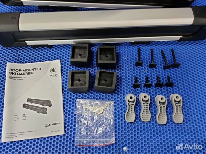 Крепление для лыж или сноуборда Skoda Новое ориг