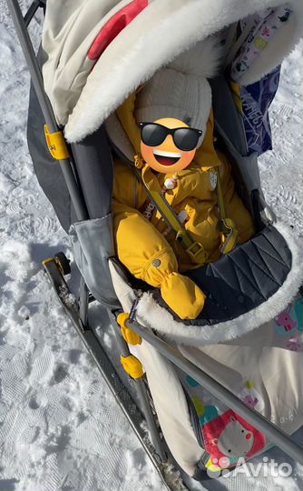 Коляска санки