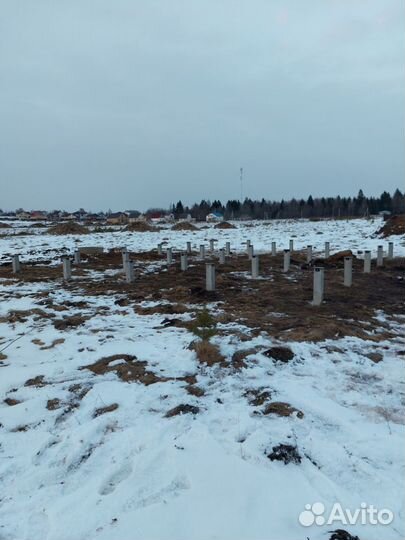 Забивные сваи / фундамент жб сваи