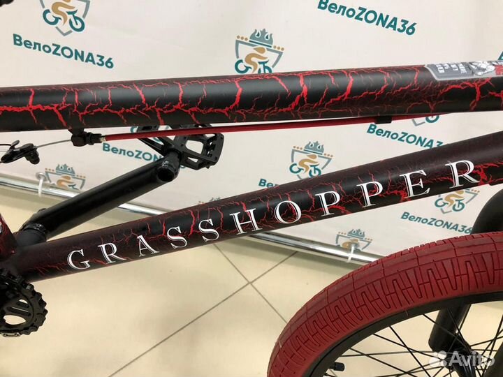 Велосипед BMX Grasshopper 20 красный