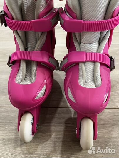 Роликовые коньки детские раздвижные