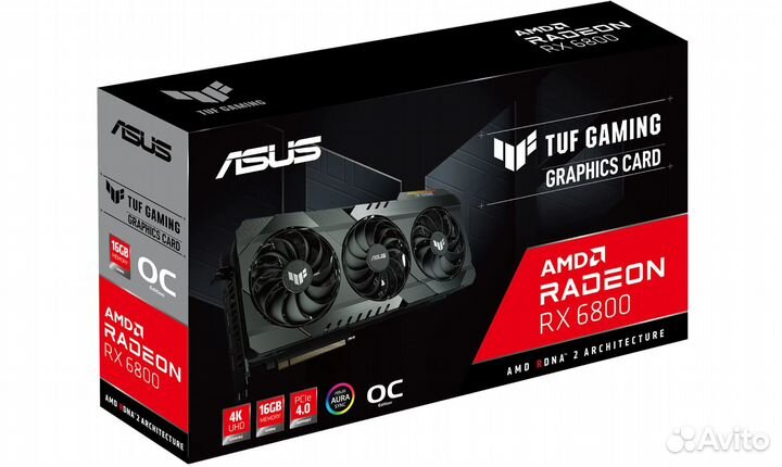 Asus AMD Radeon RX 6800 TUF Gaming OC Edition