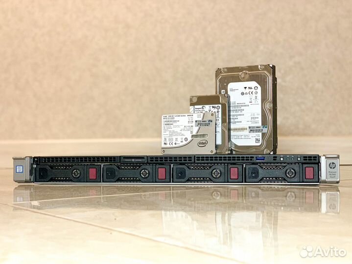 Сервер HP DL360 Gen9 4LFF 2x E5-2643v3 16GB