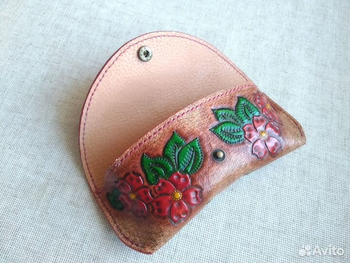 Очешник футляр для очков ручной работы