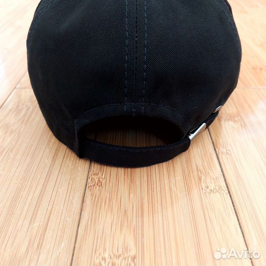 Кепка бейсболка чёрная большой размер