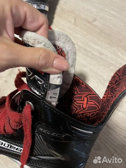 Коньки хоккейные Bauer Vapor Select, юниорские