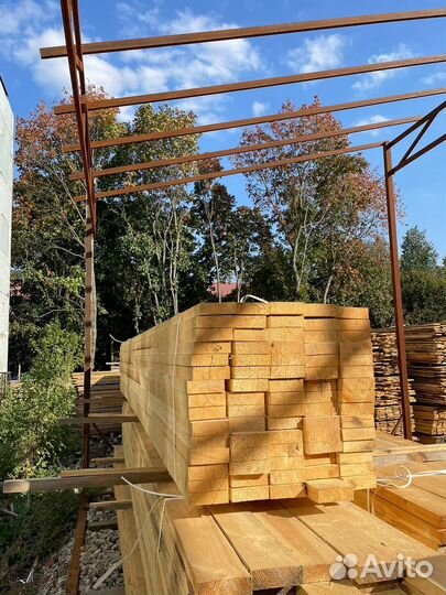 Доска обрезная 40х100х6000мм ГОСТ