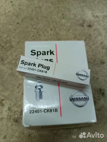 Свечи зажигания ниссан 22401-CK81B