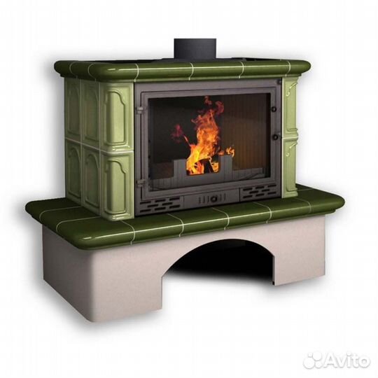 Изразцовая каминная облицовка Гефест без короба