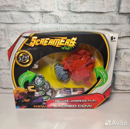 Дикие скричеры переворот на 360*, 3 магнита