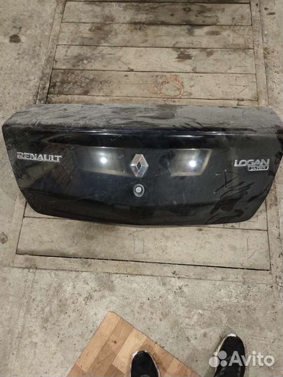 Рено Логан крышка багажника