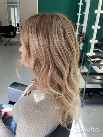 Сложное окрашивание волос