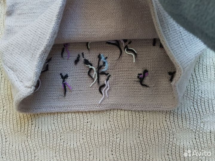 Кофточка для девочки вязаная hand made, 62-68