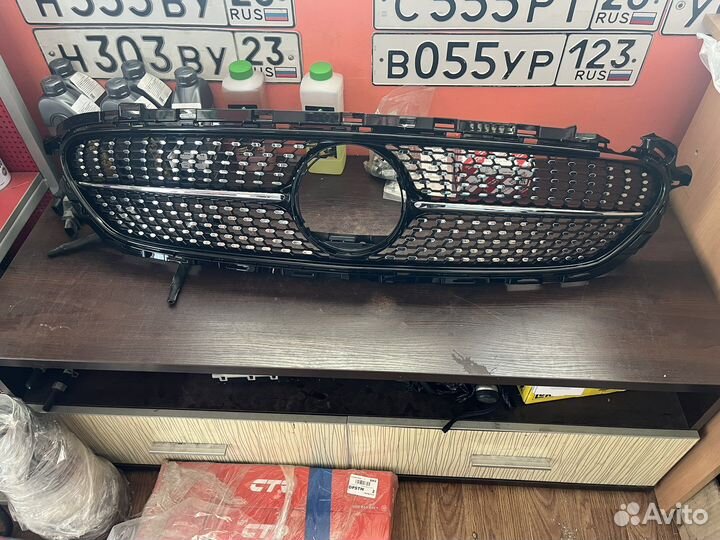 Mercedes w213 решетка