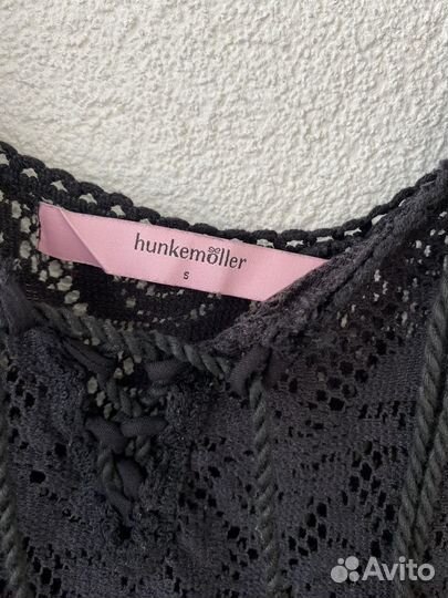 Туника пляжная вязаная хлопок Индия Hunkemoller