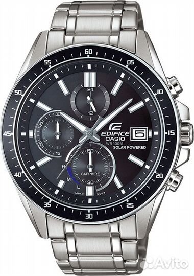 Часы casio EFS-S510D-1A(сапфир, солнечная батарея)