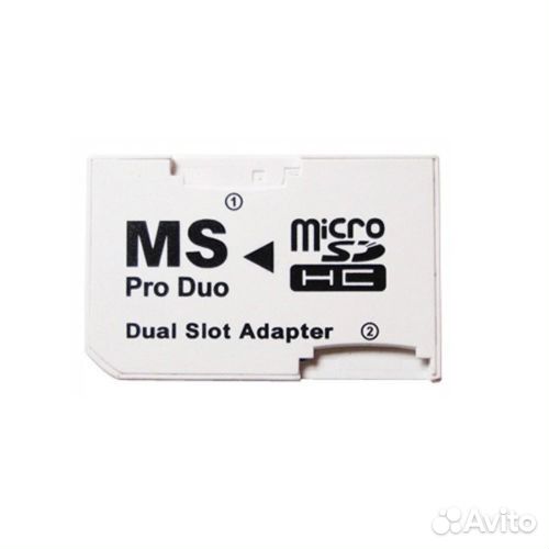 Переходник с MicroSD / TF на MS Pro Duo