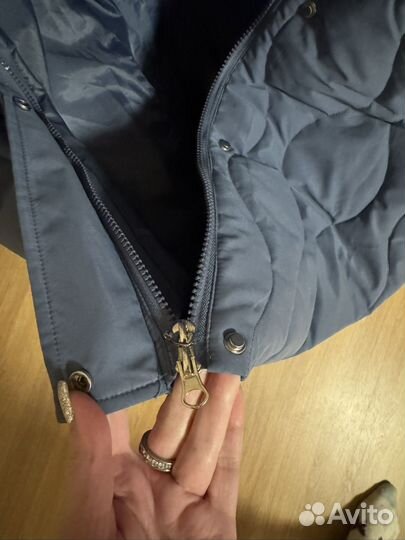 Пуховик женский 46 48 размер с мехом