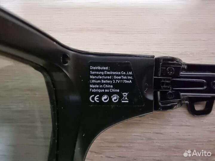 3D очки samsung