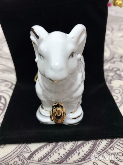 Барашек фарфоровый