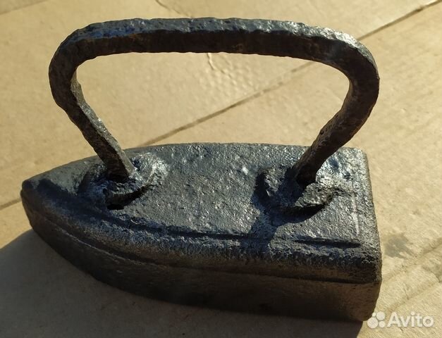 Утюг старый чугунный