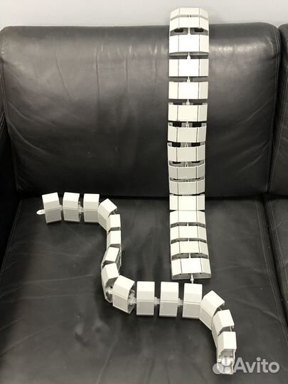 Кабель канал гибкий для проводов. Для офиса