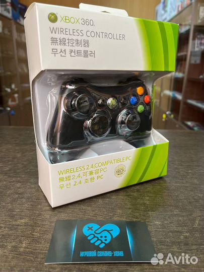 Xbox 360 беспроводной геймпад + ресивер пк Xbox360