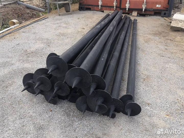 Винтовые сваи доставка