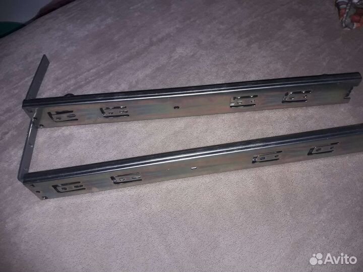 Шариковые направляющие от хромир. корзины