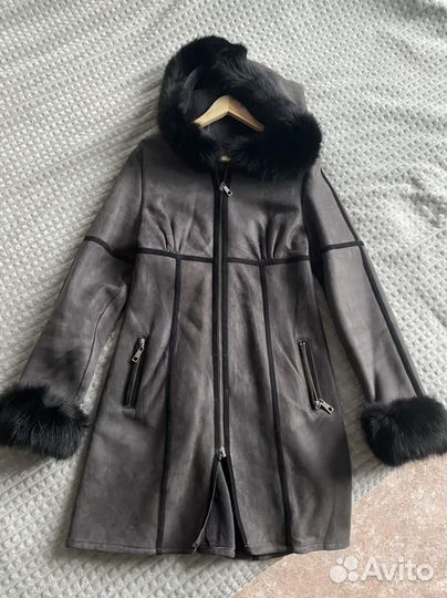 Дубленка натуральная женская 46 48 возможен торг